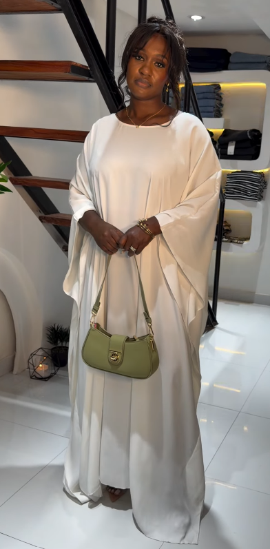 White Kaftan Dress